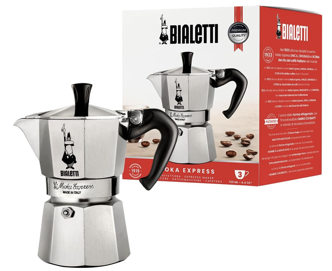 Bialetti Moka Express 3 tazas